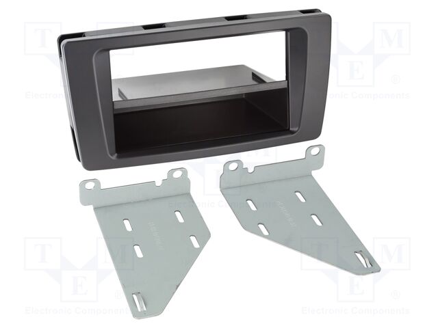 Radio frame; Škoda; 2 DIN; black