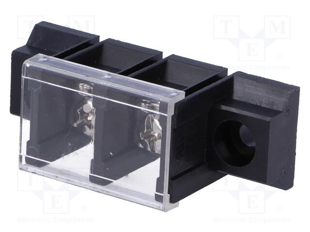 Terminal block; soldering,screw terminal; ways: 2; 6mm2; 750V