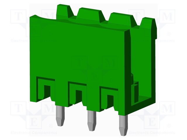 Connector: pluggable terminal block; socket; male; straight; THT