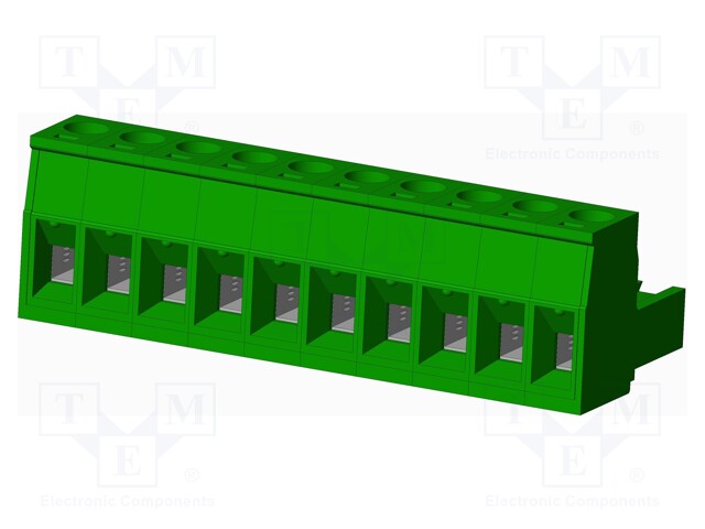Connector: pluggable terminal block; plug; female; straight; 12A