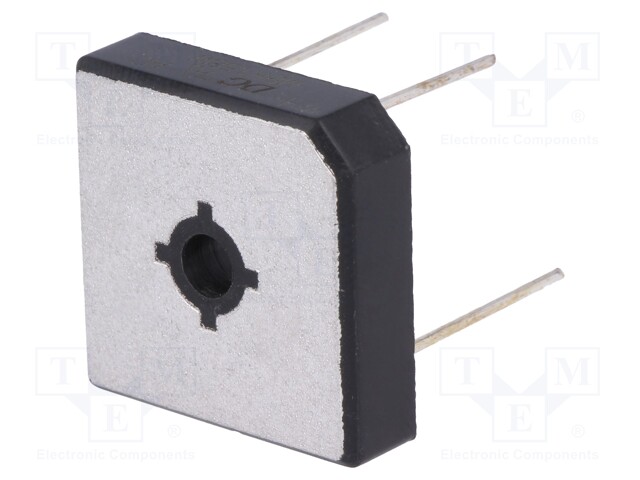 Single-phase bridge rectifier; Urmax:800V; If:15A; Ifsm:300A