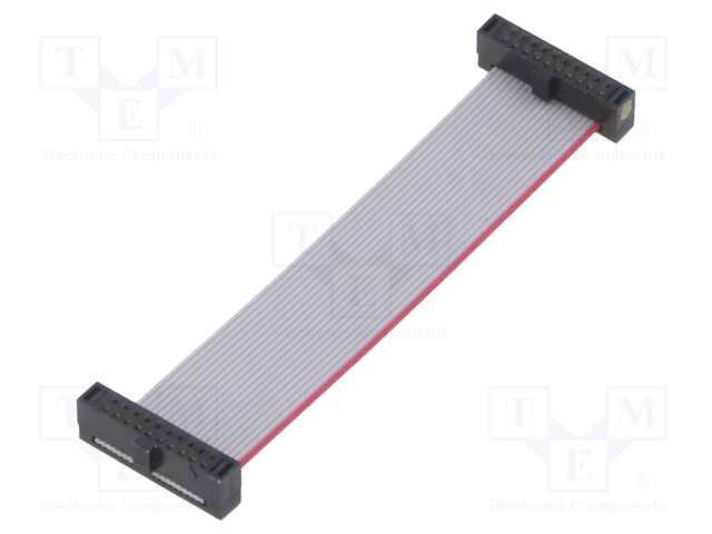 Ribbon cable with IDC connectors; Tape ph: 0.64mm; 63.5mm