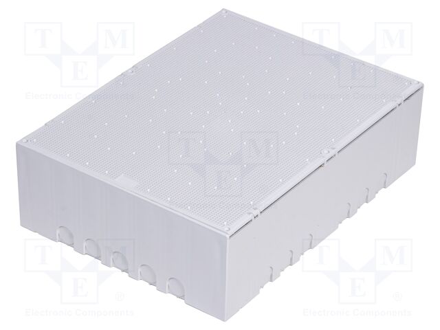 Enclosure: wall mounting; X: 300mm; Y: 400mm; BEEBOX; light grey