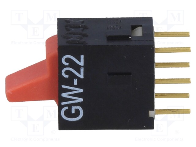 ROCKER; DPDT; Pos: 2; ON-ON; 0.4A/28VAC; 0.4A/28VDC; 80mΩ; -25÷55°C