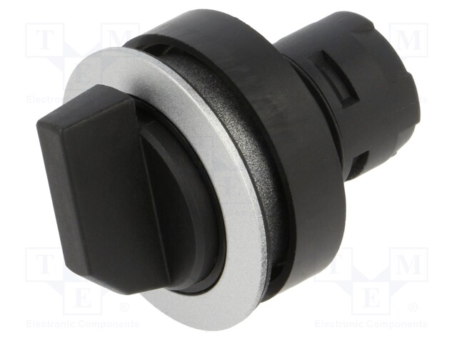 Switch: rotary; 22mm; Stabl.pos: 1; IP65; Pos: 2; Cutout: Ø22.3mm