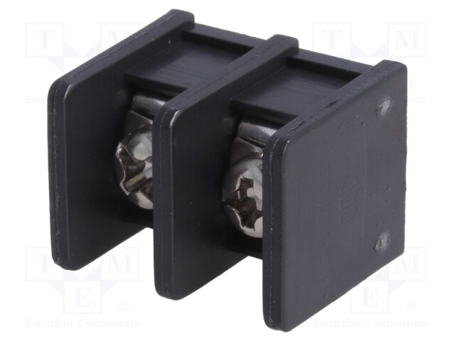 PCB terminal block; straight; 8.25mm; ways: 2; on PCBs; 4mm2; 20A