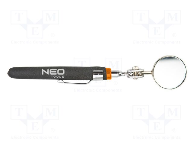 Inspection mirror; with telescopic arm; Ø30mm