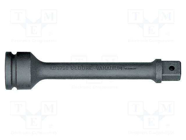 Extension; socket spanner,impact; square; 3/4"; steel; 205mm