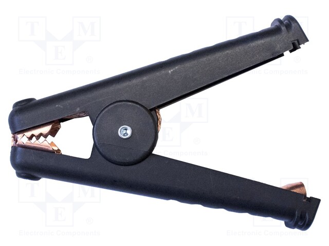 Crocodile clip; 300A; Grip capac: max.41mm; Overall len: 165mm