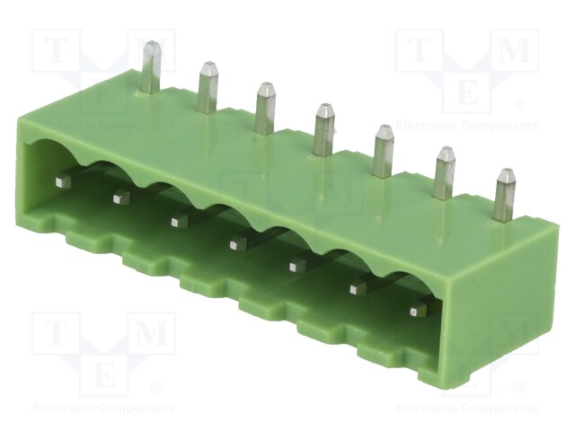 Pluggable terminal block; Contacts ph: 5.08mm; ways: 7; socket