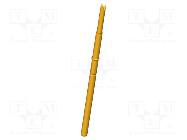 Test needle; Operational spring compression: 6.4mm; 5A; Ø: 1.3mm