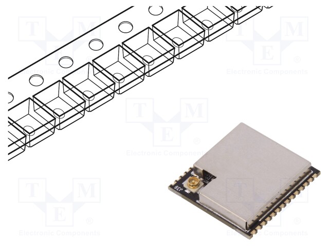 Module: IoT; Bluetooth Low Energy,WiFi; SMD; 18x19.2x3.2mm; U.FL