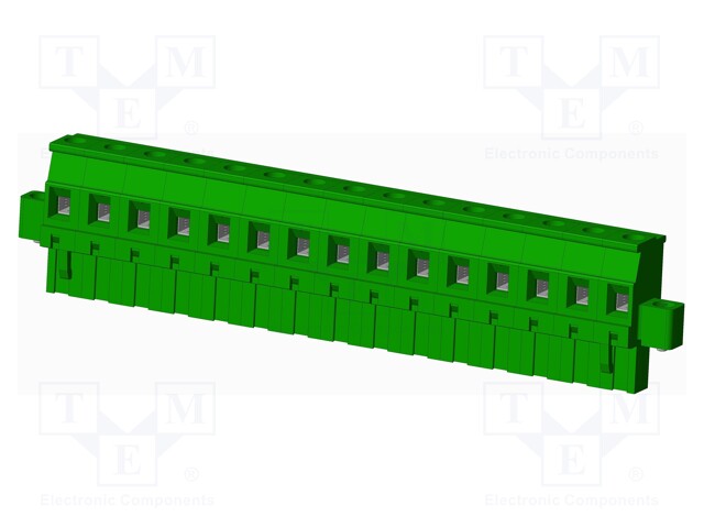 Connector: pluggable terminal block; plug; female; angled 90°