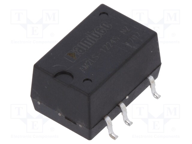 Converter: DC/DC; 2W; Uin: 10.8÷13.2V; 24VDC; Iout: 83mA; SMD; 1.5g