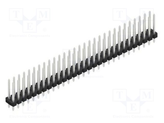 Connector: pin strips; pin header; male; PIN: 58; 2.54mm; THT; 2x29