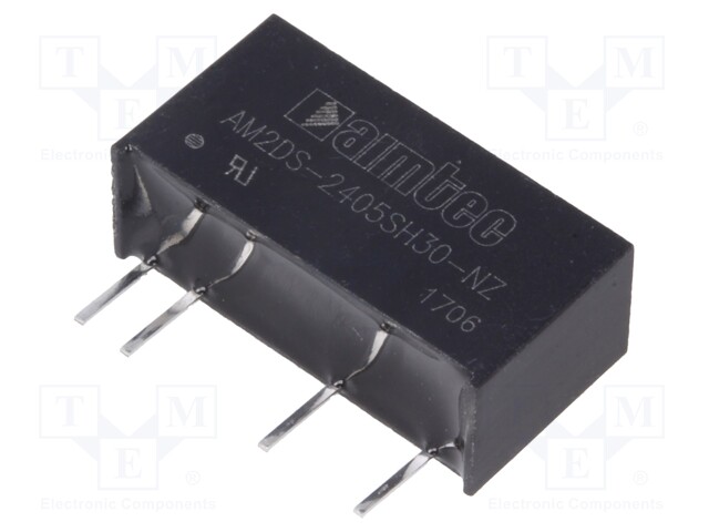 Converter: DC/DC; 2W; Uin: 21.6÷26.4V; 5VDC; Iout: 400mA; SIP7; 2.4g