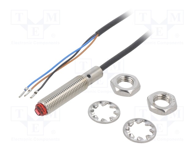 Sensor: photoelectric; Range: 1÷60mm; PNP; DARK-ON; Usup: 10÷30VDC