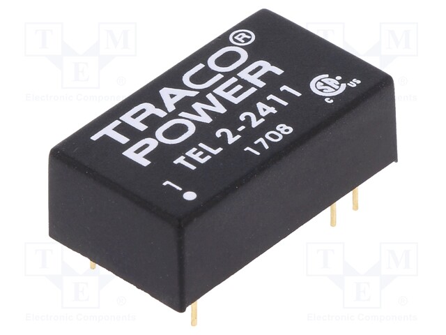 Converter: DC/DC; 2W; Uin: 18÷36V; 5VDC; Iout: 400mA; Efficiency: 77%