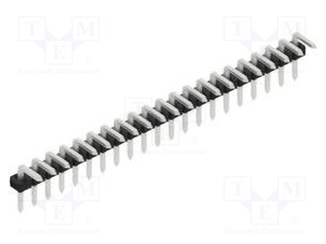 Connector: pin strips; pin header; male; PIN: 21; 2mm; THT; 1x21