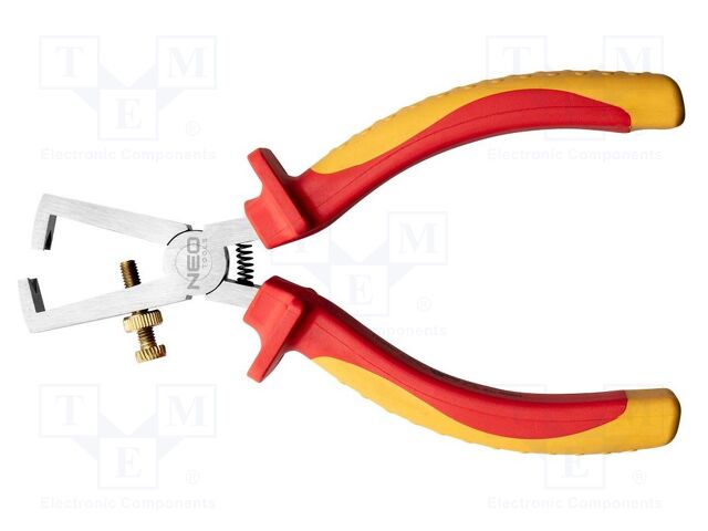 Stripping tool; 1kVAC; insulated; Øcable: 0.5÷5mm; Wire: round