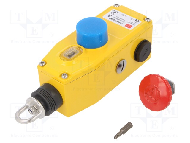 Safety switch: rope; NC x3; Series: ER5018; Line: 40m; -25÷80°C