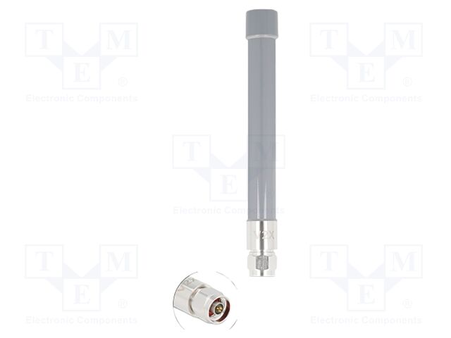 Antenna; V2X,external; grey; N; screw-in; male; 50W; 5905÷5925MHz