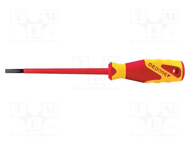 Screwdriver: insulated; slot; 6.5x1.2mm; Blade length: 150mm