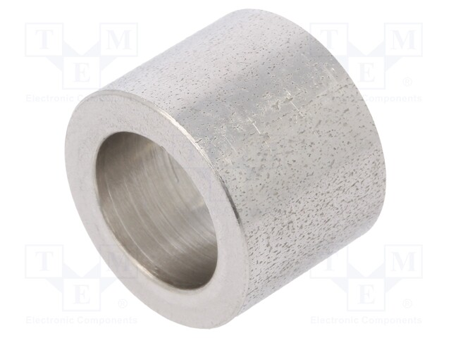 Spacer sleeve; 10.5mm; cylindrical; stainless steel; Øint: 16mm