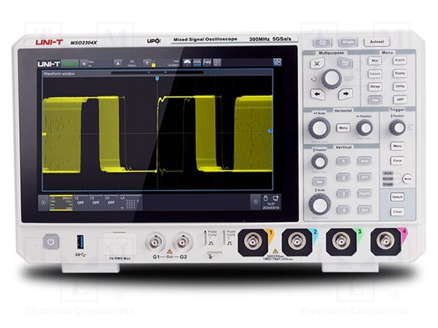 Test acces: expansion option; for oscilloscopes