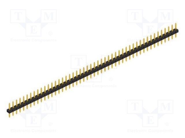 Connector: pin strips; pin header; male; PIN: 48; 2mm; THT; 1x48
