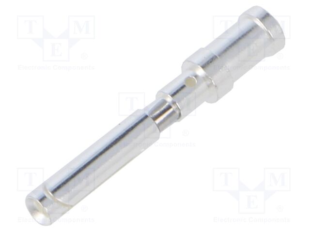 Contact; female; silver plated; 1.5mm2; turned contacts; crimped