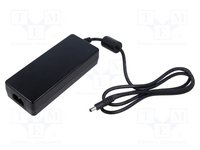 Power supply: switched-mode; 24VDC; 5A; Out: 5,5/2,5; 120W; 89.5%