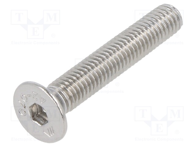 Screw; M5x30; DIN: 7991; Head: countersunk; imbus; HEX 3mm