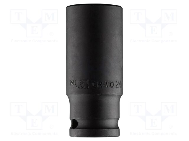 Socket; 6-angles,impact; HEX 24mm; 1/2"; Socket bit length: 78mm