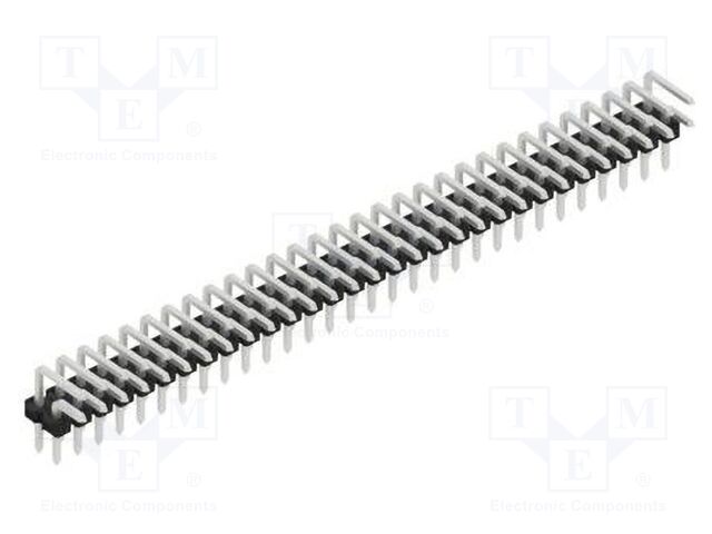 Connector: pin strips; pin header; male; PIN: 60; 2.54mm; THT; 2x30