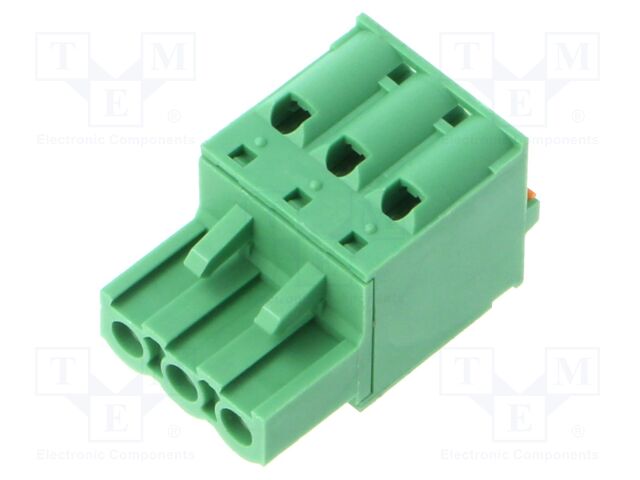 Connector: pluggable terminal block; HW; 10A; 300V; plug; female