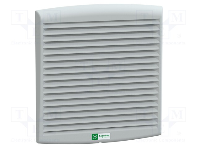 Fan: DC; axial; 24VDC; 165m3/h; 51dBA; ball bearing; IP54; RAL 7035