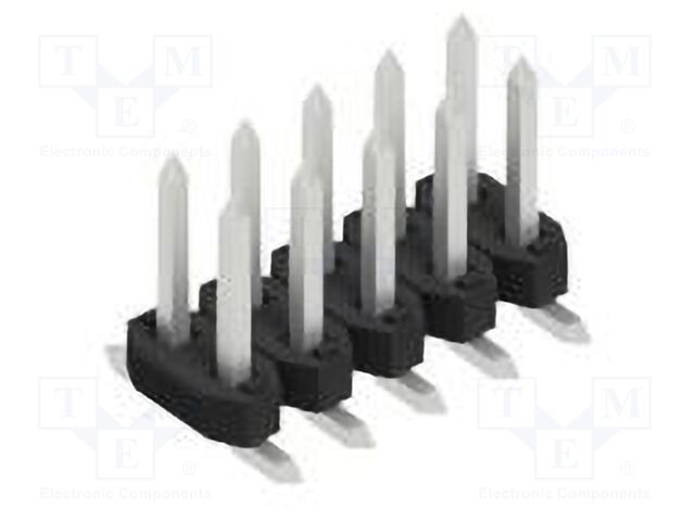Connector: pin strips; pin header; male; PIN: 10; 2mm; SMT; 2x5; 100V