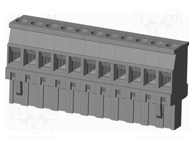 Connector: pluggable terminal block; plug; female; angled 90°