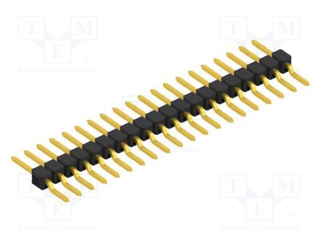 Connector: pin strips; pin header; male; PIN: 20; 2.54mm; SMT; 1x20