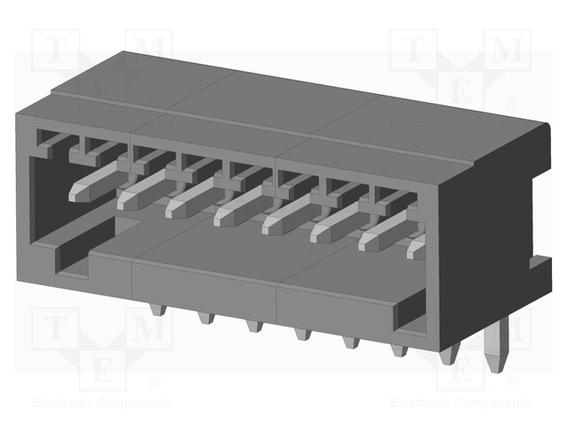 Connector: pluggable terminal block; socket; male; on PCBs