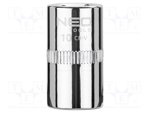 Socket; 6-angles,socket spanner; HEX 10mm; 1/4"; SUPERLOCK