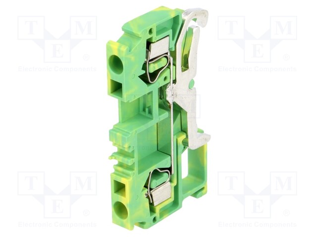 Splice terminal: rail; 0.2÷4mm2; ways: 1; terminals: 2; Width: 6mm
