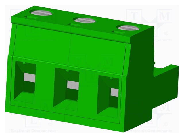 Connector: pluggable terminal block; plug; female; straight; 12A
