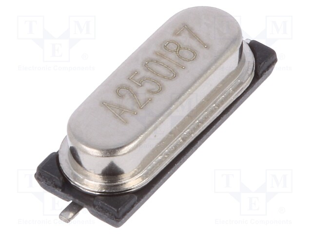 Resonator: quartz; 25MHz; 18pF; SMD; 4.7x11.4x3.3mm