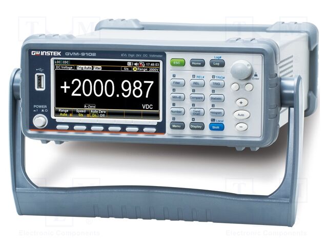Meter: voltmeter; colour,LCD TFT 4,3"; Sampling: 10000x/s; ±0.01%