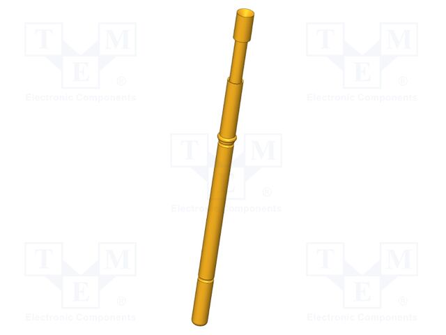 Test needle; Operational spring compression: 4mm; 5A; Ø: 1.8mm