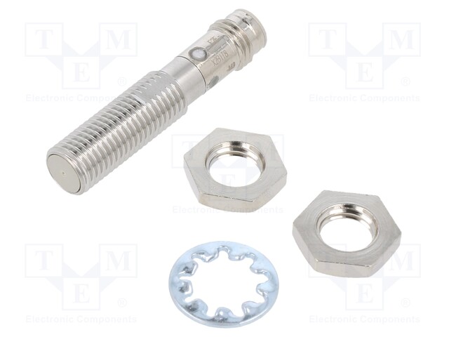 Sensor: inductive; Output conf: PNP / NO; 0÷2mm; 10÷30VDC; M8; IP67