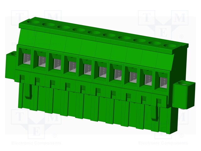 Connector: pluggable terminal block; plug; female; angled 90°