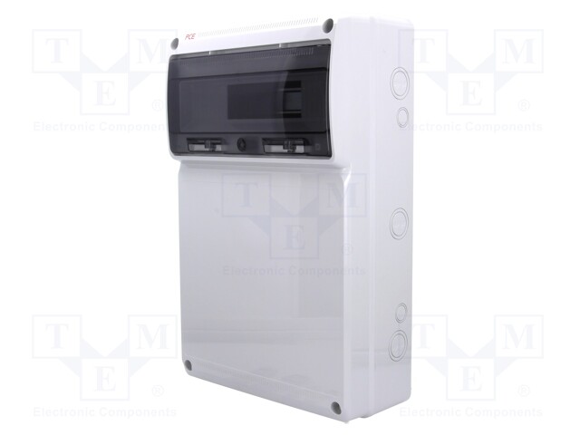Enclosure: for modular components; grey; No.of mod: 13